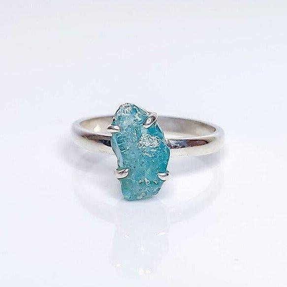 Raw Blue Apatite Uncut Rough Crystal GemstoneGemstones and CrystalRaw Blue Apatite Uncut Rough Crystal Gemstone