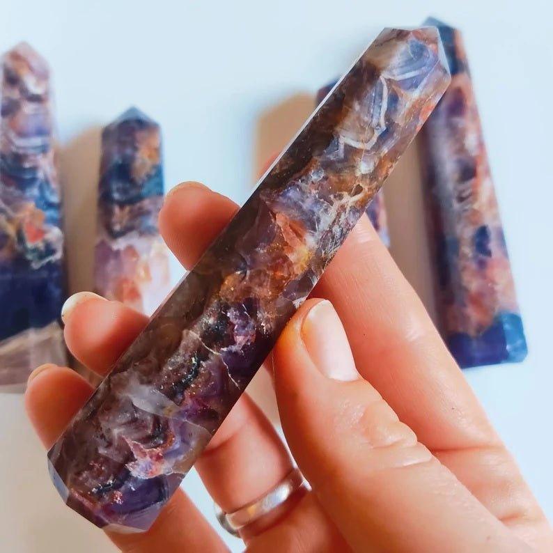 Super 7 Crystal TowersGemstones and CrystalShanti Shop - Super 7 Crystal Towers | Sacred Seven Crystal Points