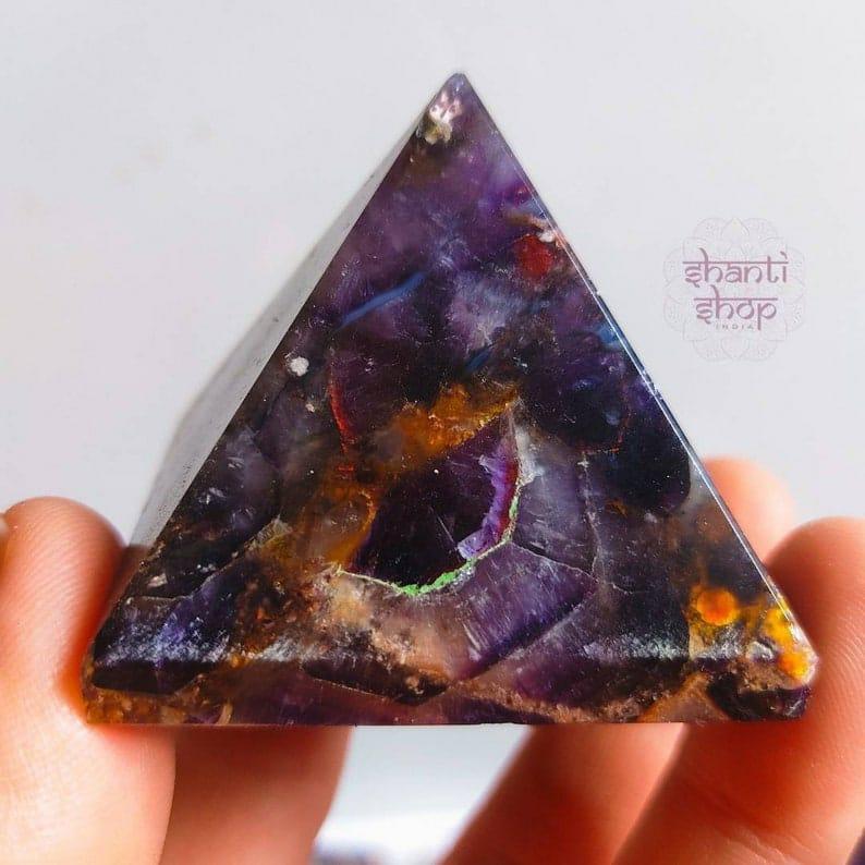 Super 7 Melody Stone Crystal Pyramids.