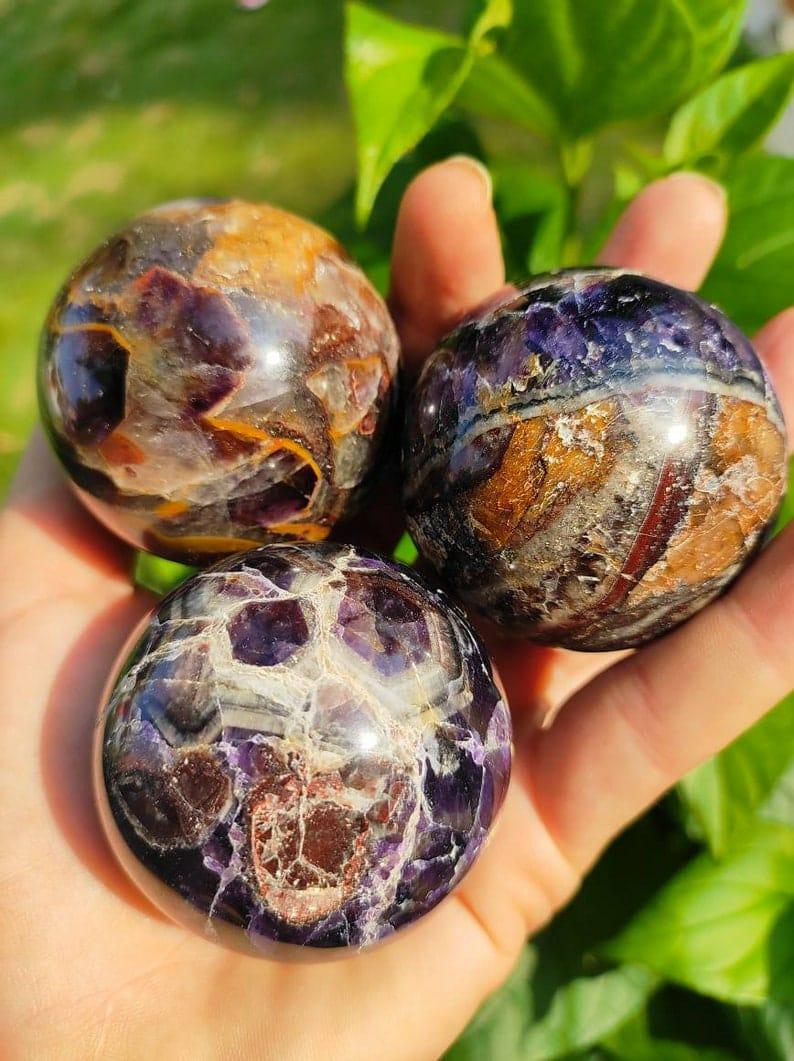 Shanti Shop - Super 7 Melody Stone Crystal SphereGemstones and CrystalShanti Shop - Super 7 Melody Stone Crystal Sphere