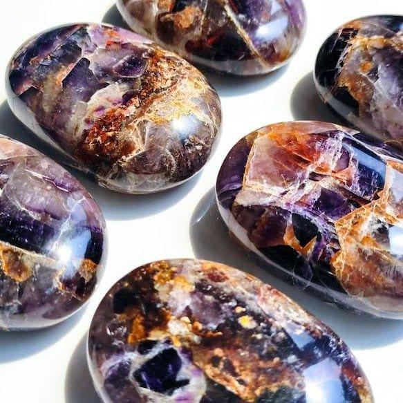 Super 7 Melody Stone Palm Stone.