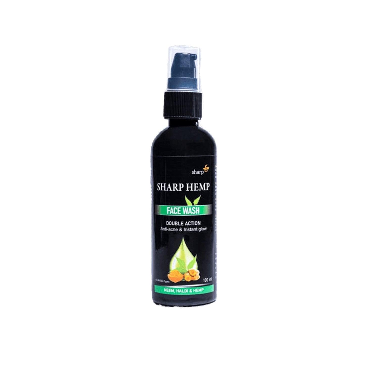 Sharp Hemp  - Face Wash | Anti Achne and Instant Glow.