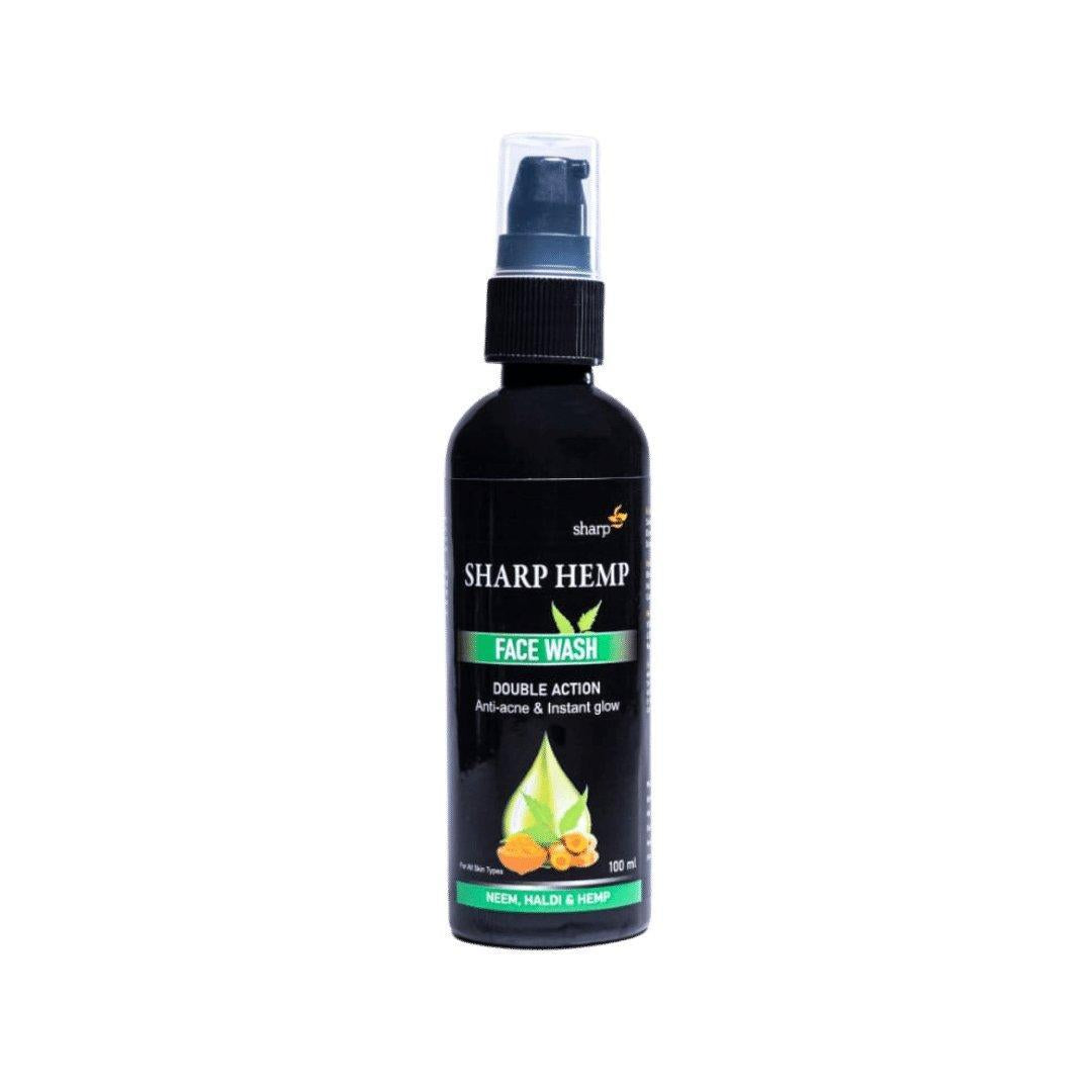 Sharp Hemp - Face Wash | Anti Achne and Instant Glow – CBD Store India