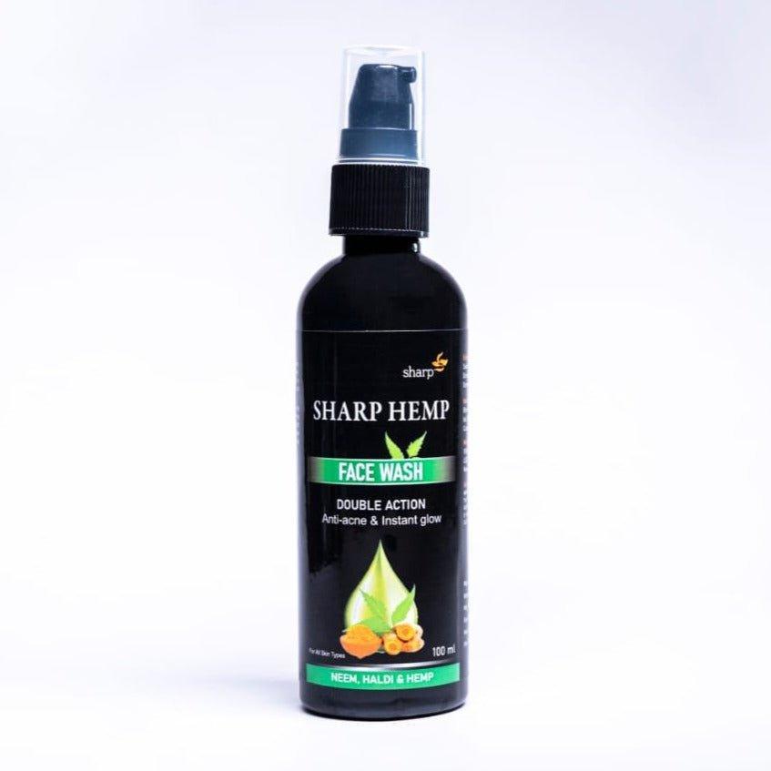 Sharp Hemp  - Face Wash | Anti Achne and Instant Glow.