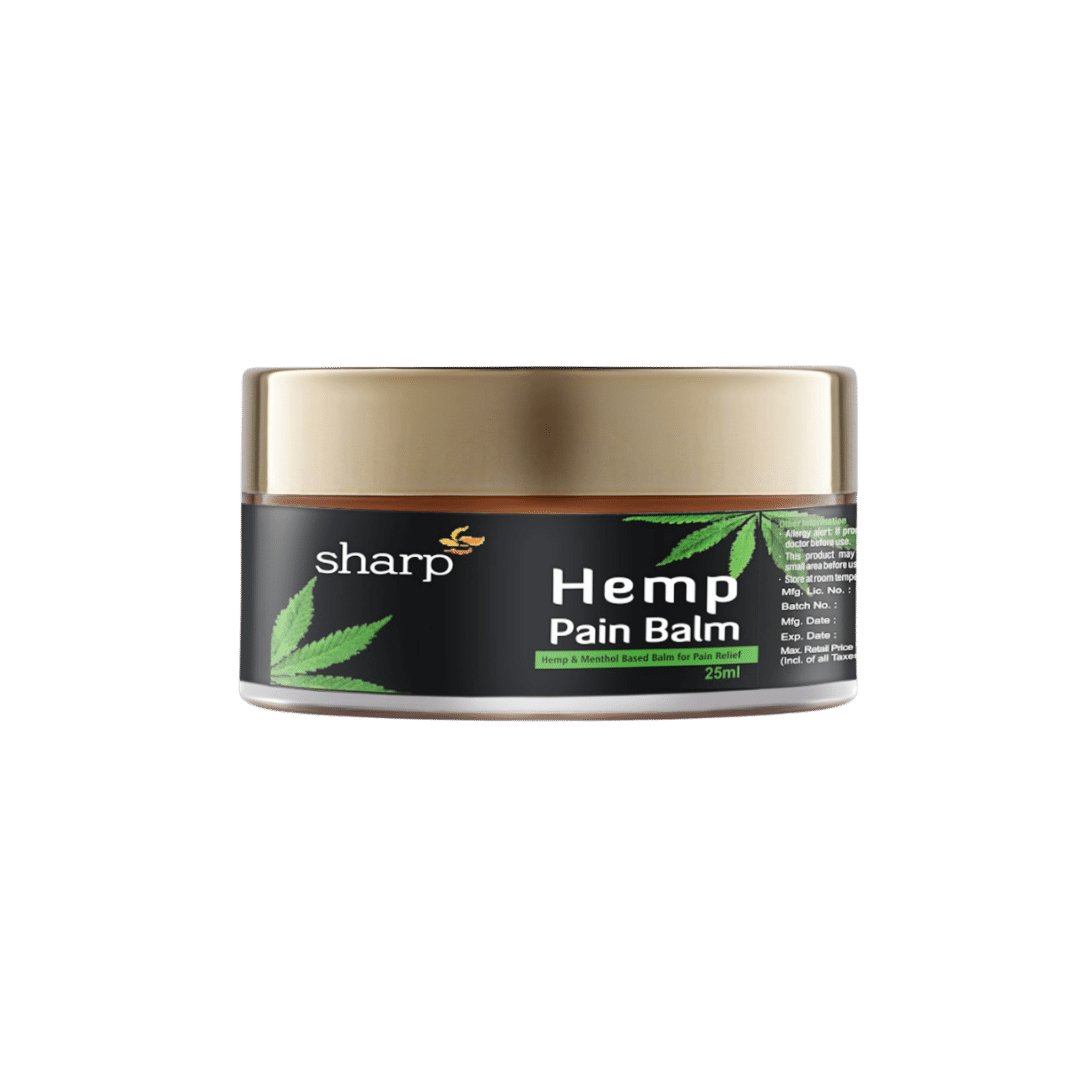 Sharp Hemp - Pain Balm | Menthol & Hemp Based - CBD Store India