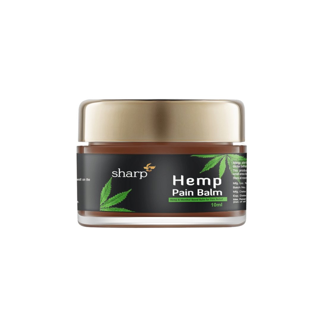 Sharp Hemp - Pain Balm | Menthol & Hemp Based - CBD Store India