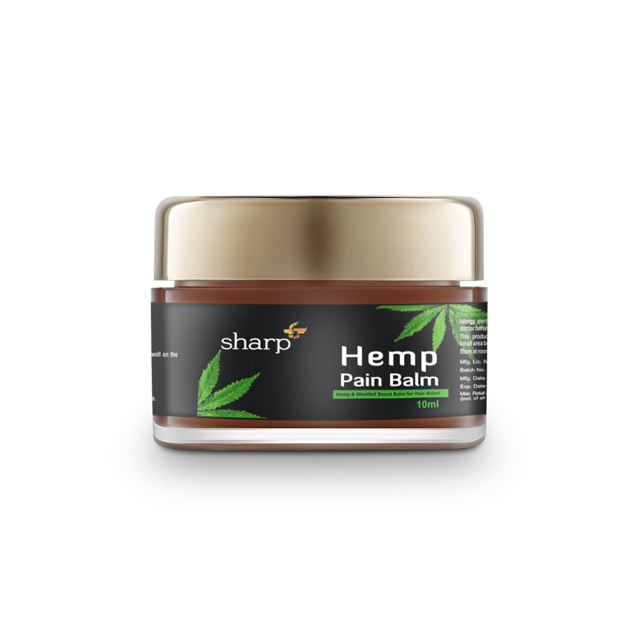 Sharp Hemp - Pain Balm | Menthol & Hemp Based - CBD Store India