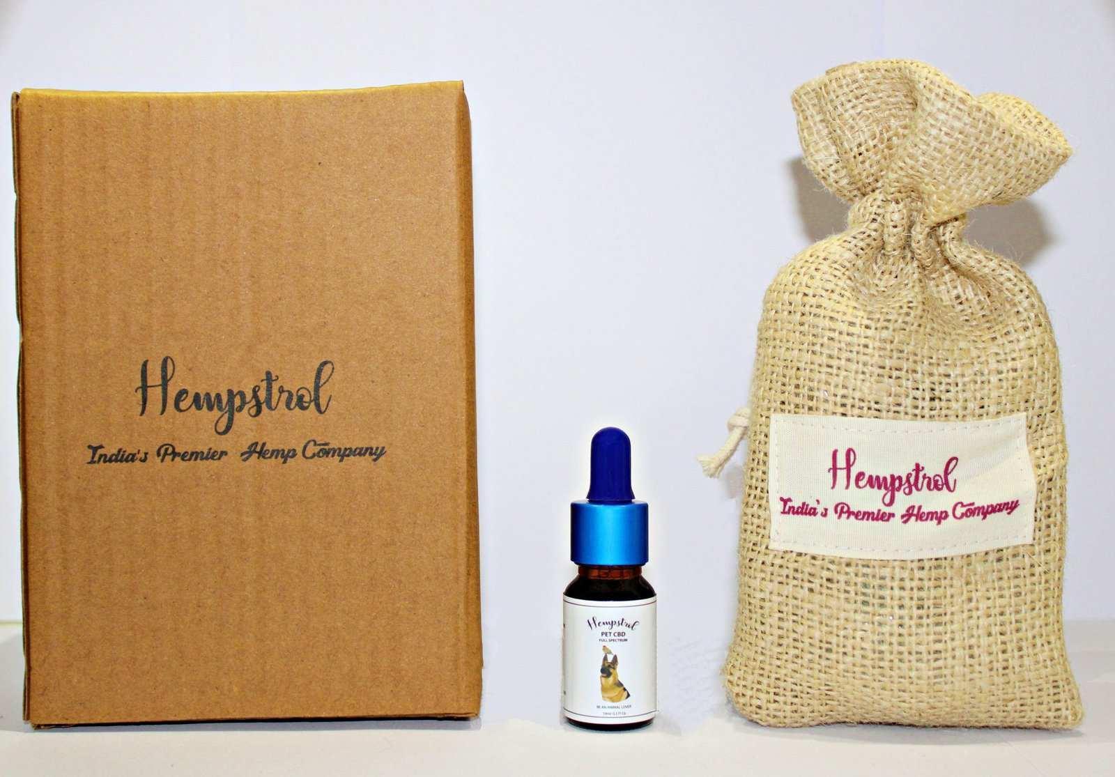 Signature Hempstrol Pet CBD Oil (500 mg - 1500 mg).