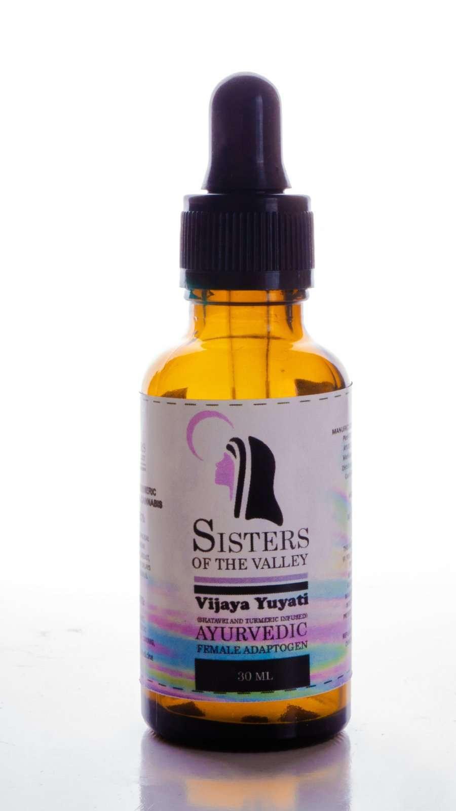 Sisters Of the Valley Ayurvedic Female Adaptogen 1:1 THC : CBD oil 1500mg.