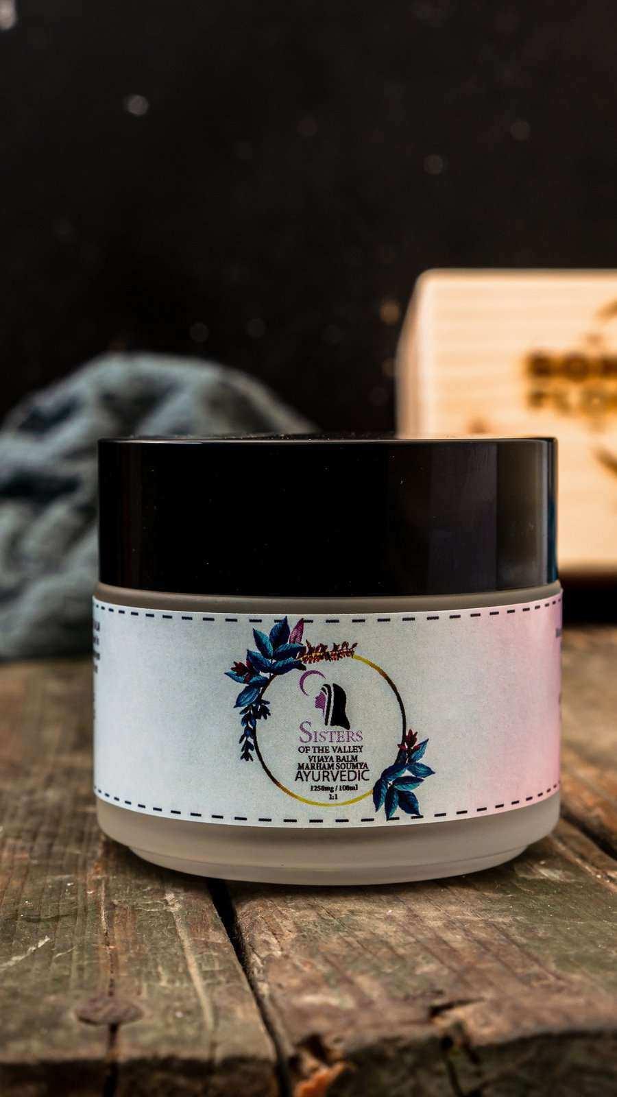 Sisters of the Valley Marham Soumya Ayurvedic Vijaya : CBD Oil Balm.