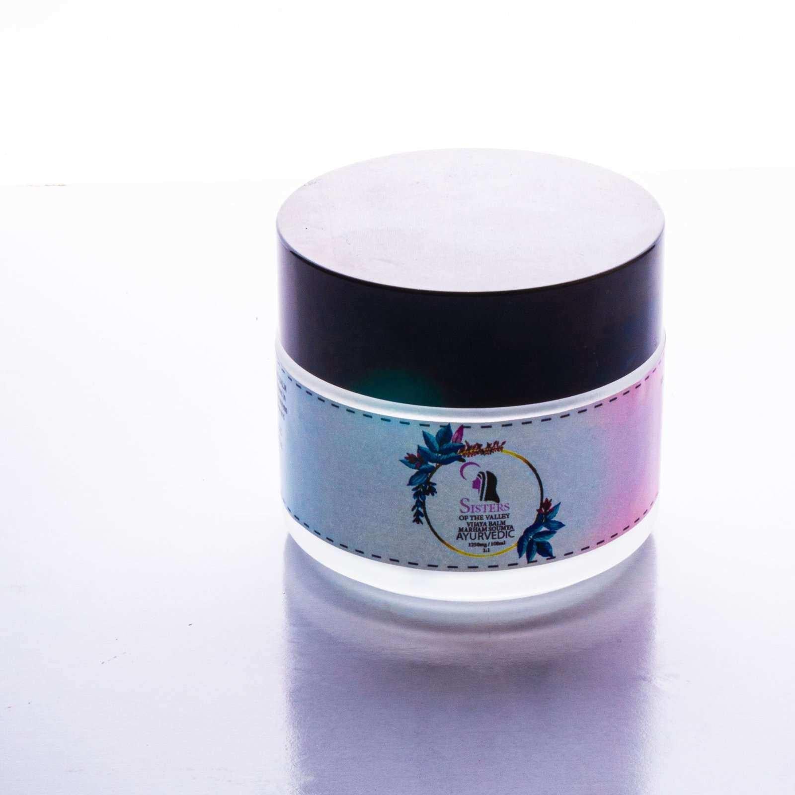 Sisters of the Valley Marham Soumya Ayurvedic Vijaya : CBD Oil Balm.
