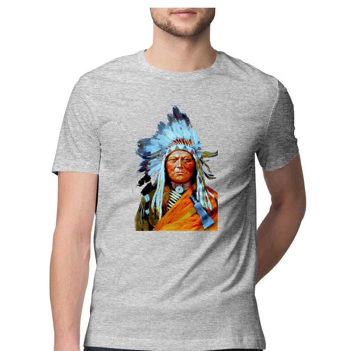 Sitting Bull by Henry Farny 1899 Men's T-Shirt.