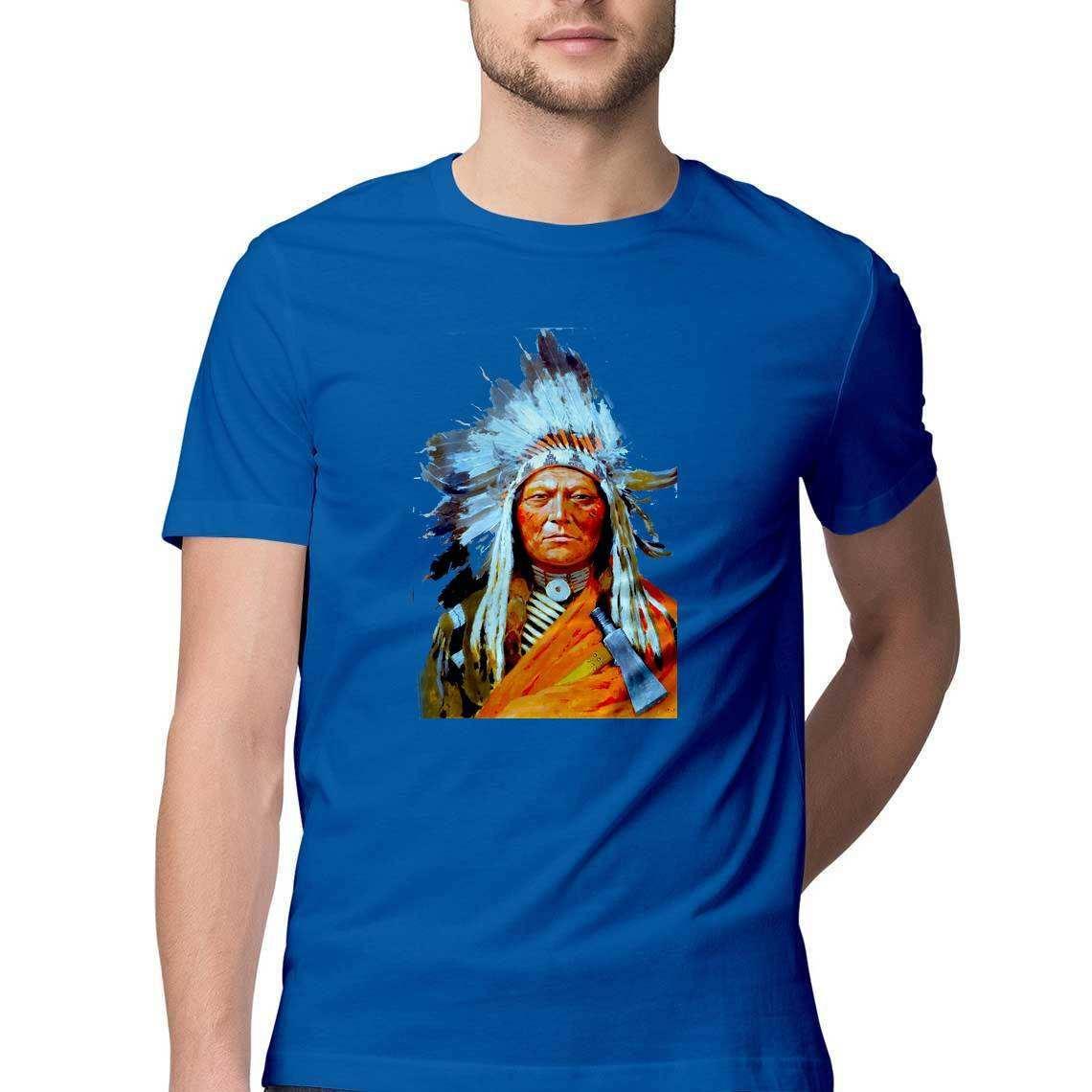 Sitting Bull by Henry Farny 1899 Men's T-Shirt.
