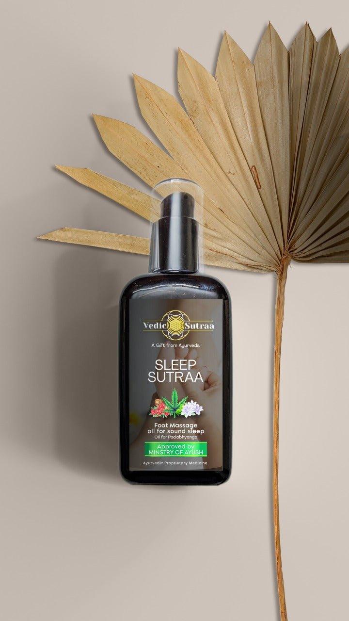 SleepSutraa - Padabhyanga oil for Sound Sleep - Foot massage oilHealth CareSleepSutraa Padabhyanga oil for Sound Sleep | Foot massage oil | CSIN