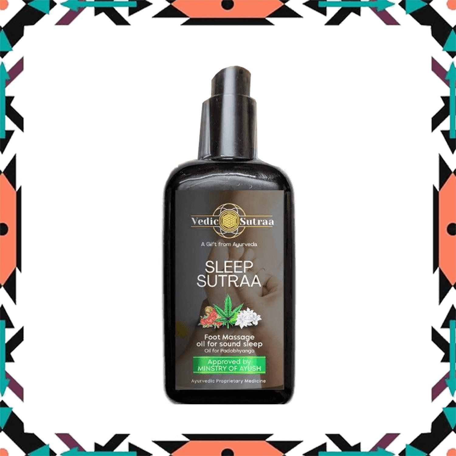 SleepSutraa - Padabhyanga oil for Sound Sleep - Foot massage oilHealth CareSleepSutraa Padabhyanga oil for Sound Sleep | Foot massage oil | CSIN