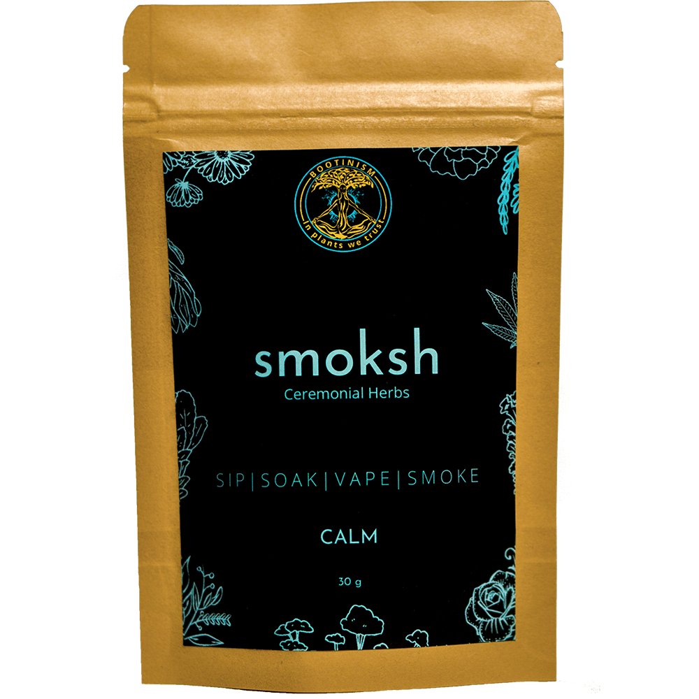 Smoksh by Bootinism - Calm | 8g Tin & Calm 30g Pouch - CBD Store India