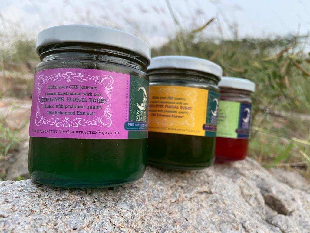 Soma Flora CBD Oil Infused Honey 2000mg.