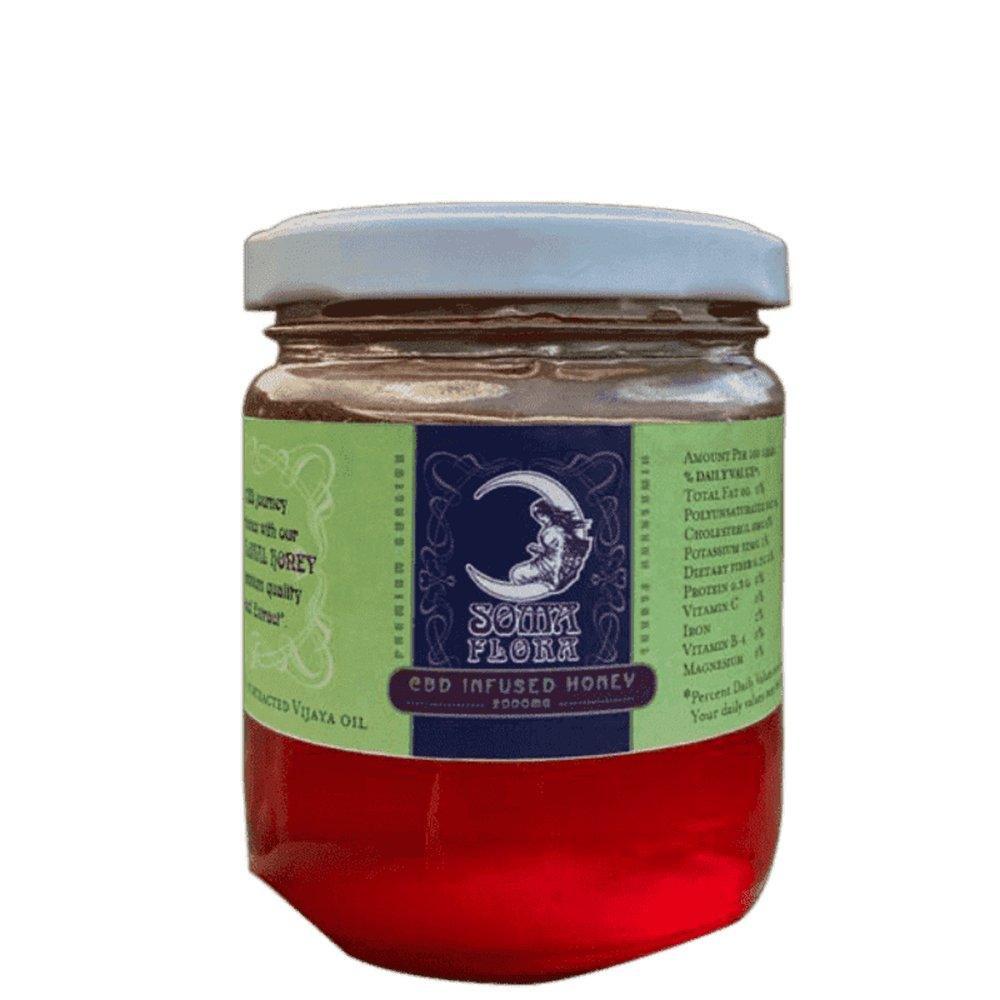 Soma Flora CBD Oil Infused Honey 2000mg.