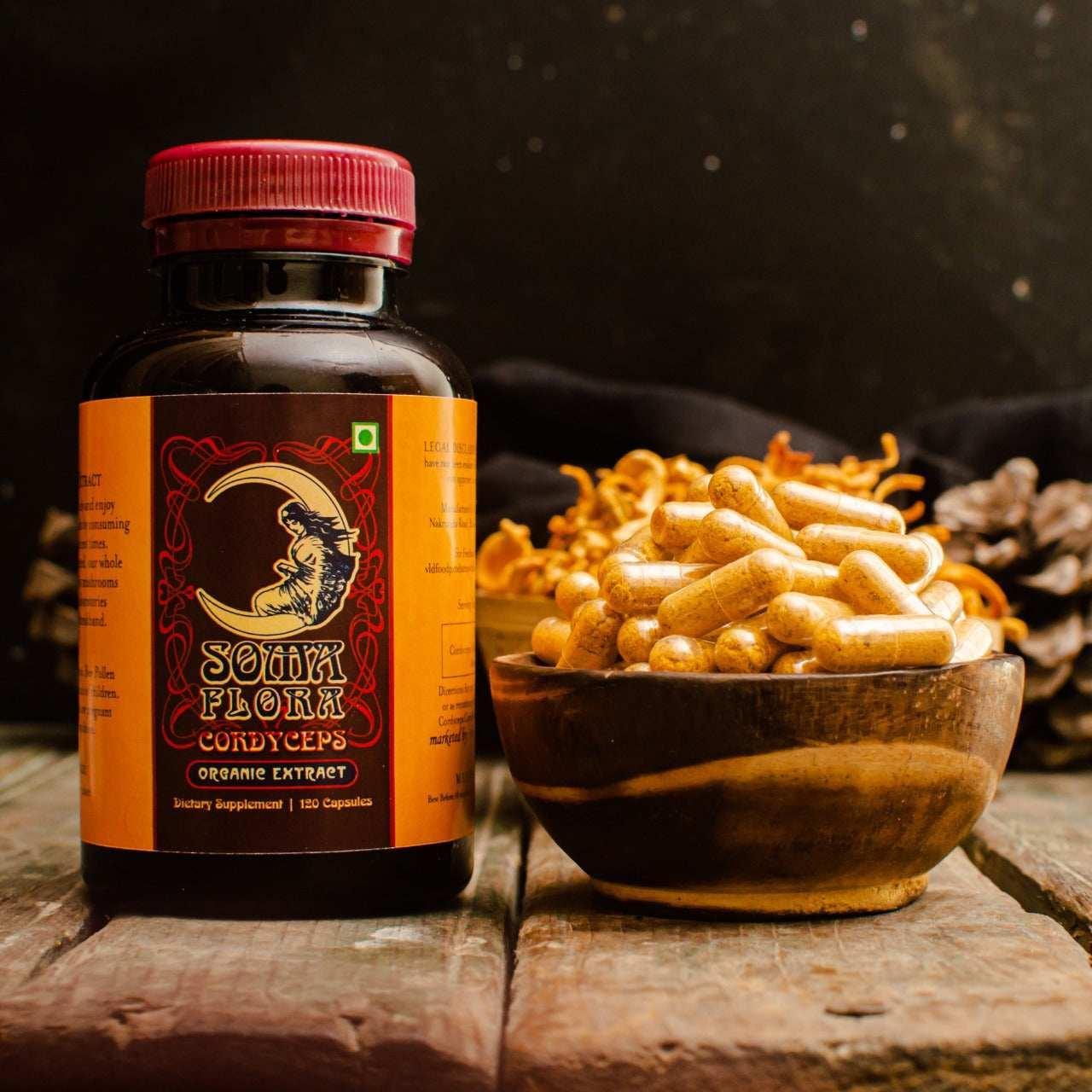 Soma Flora Cordyceps Capsules.