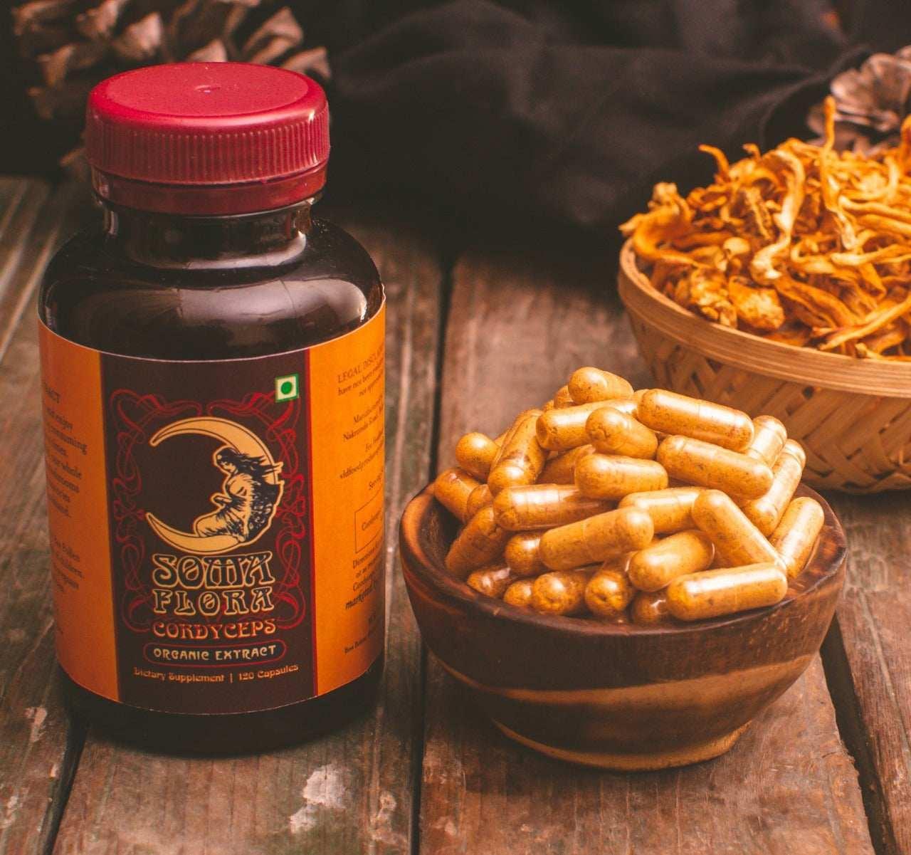Soma Flora Cordyceps Capsules.