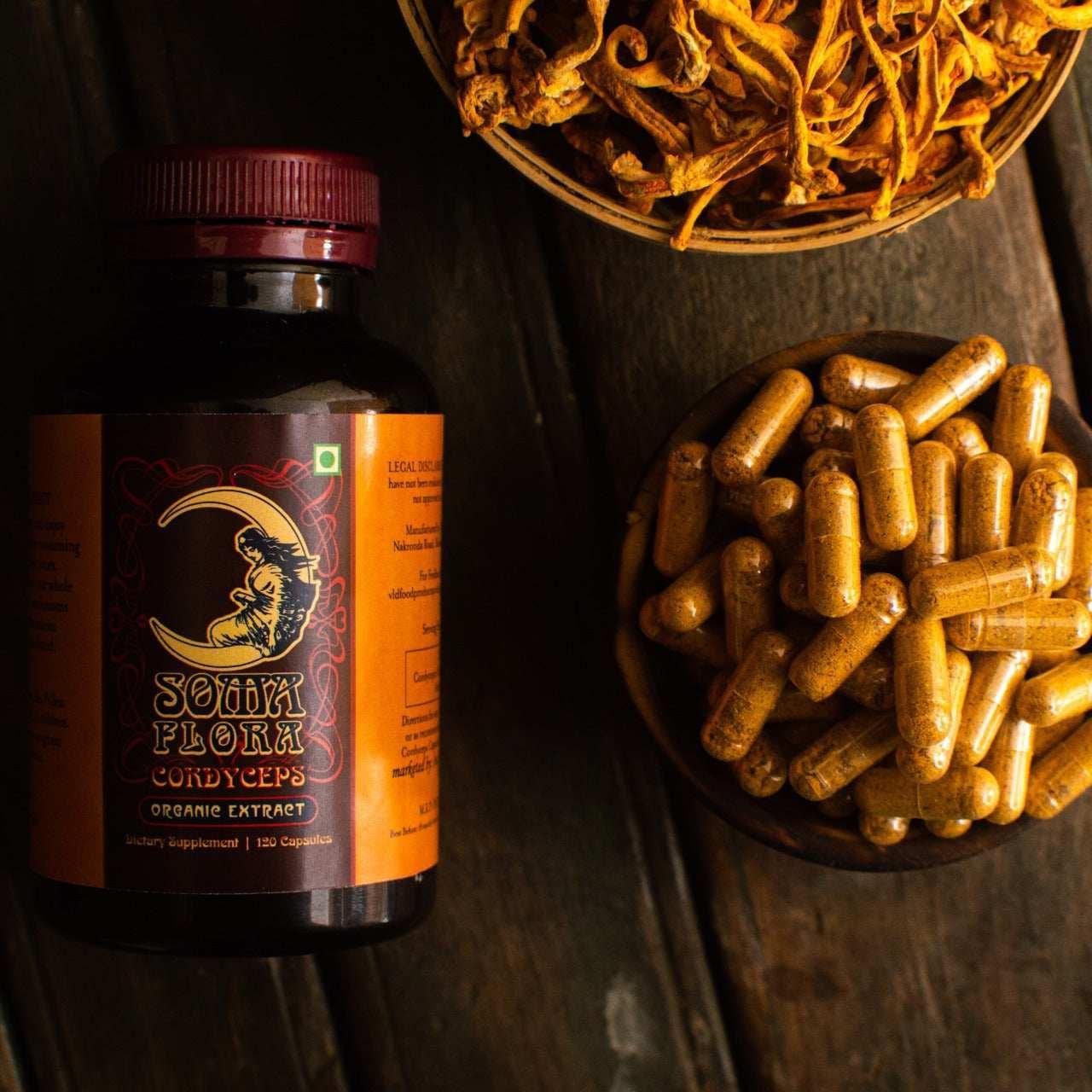 Soma Flora Cordyceps Capsules.
