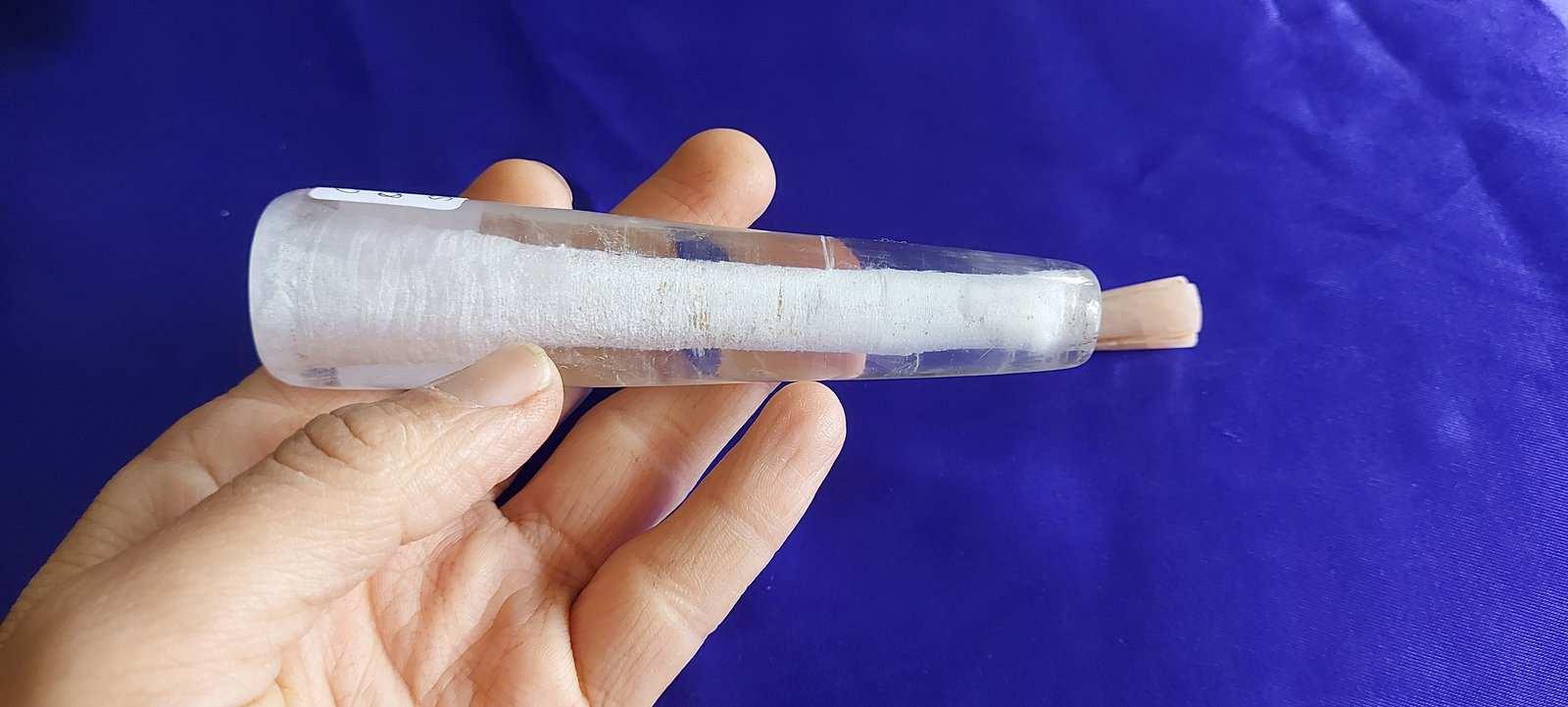Soma Flora Crystal Chillum | Clear Quartz (5 inch)Soma Flora Crystal Chillum | Clear Quartz (5 inch)