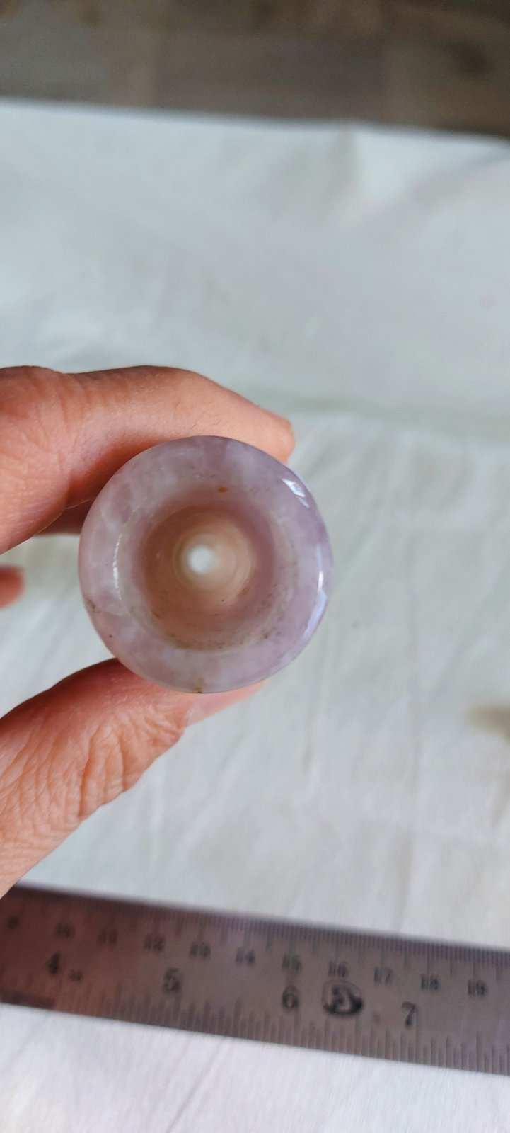 Soma Flora Crystal Chillum | Rose Quartz (5 inch)Soma Flora Crystal Chillum | Rose Quartz (5 inch)