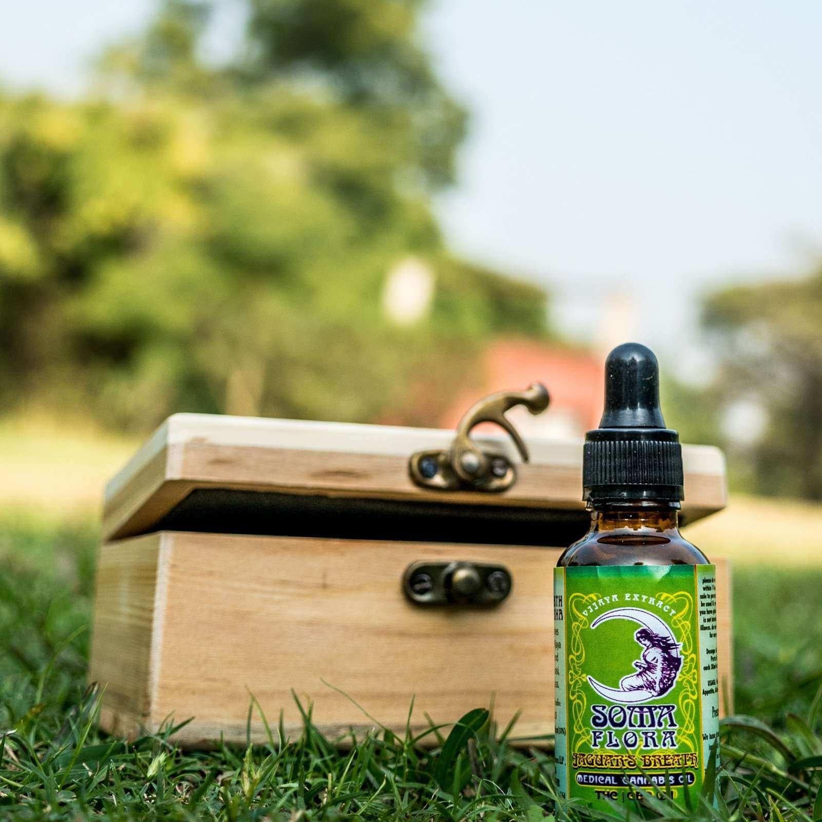 Soma Flora 'Jaguars Breath' 1:2 CBD : THC 1500mg Medical Cannabis Oil.