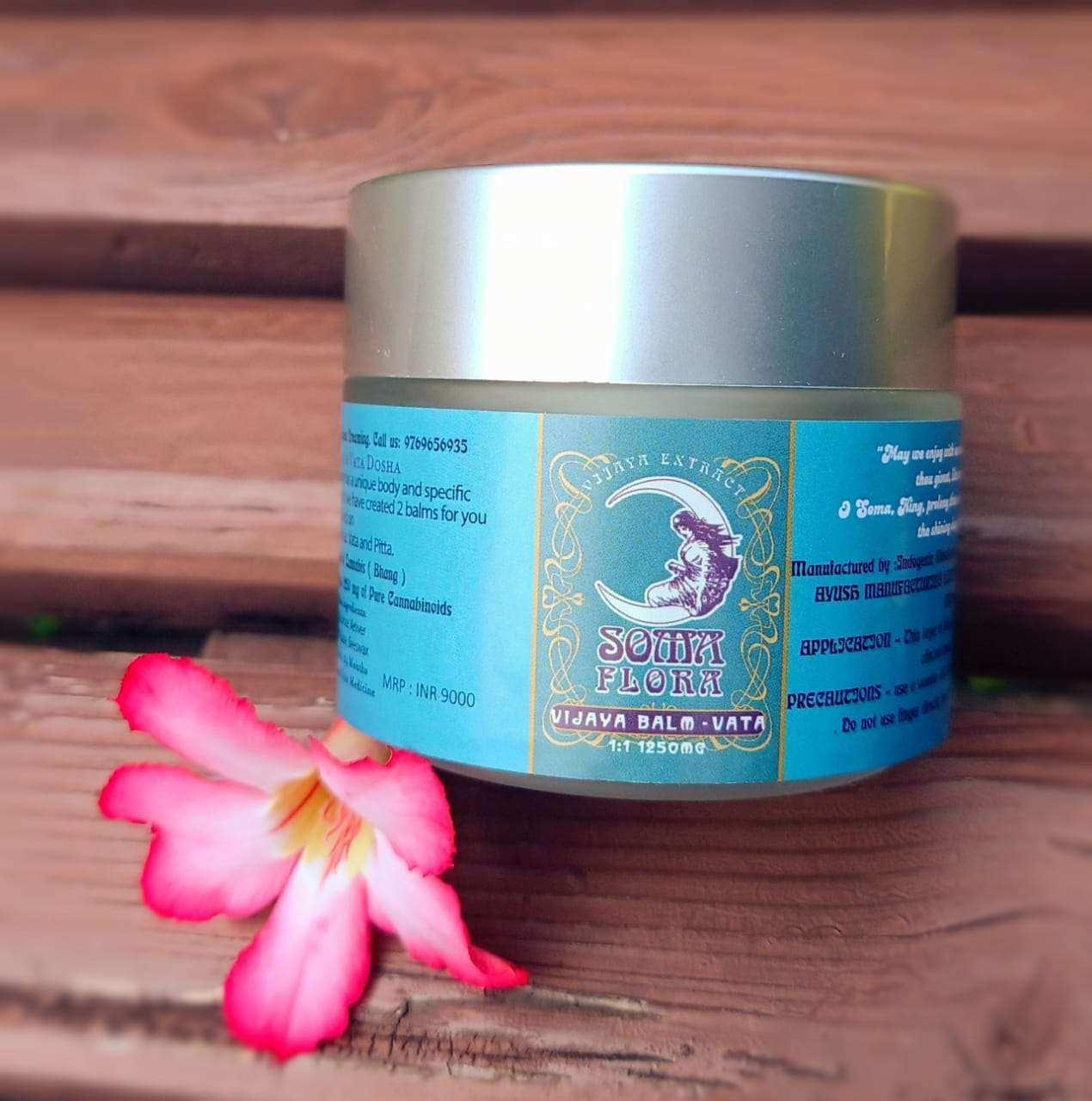 Soma Flora Vijaya- CBD oil balm Vata 1250mg.