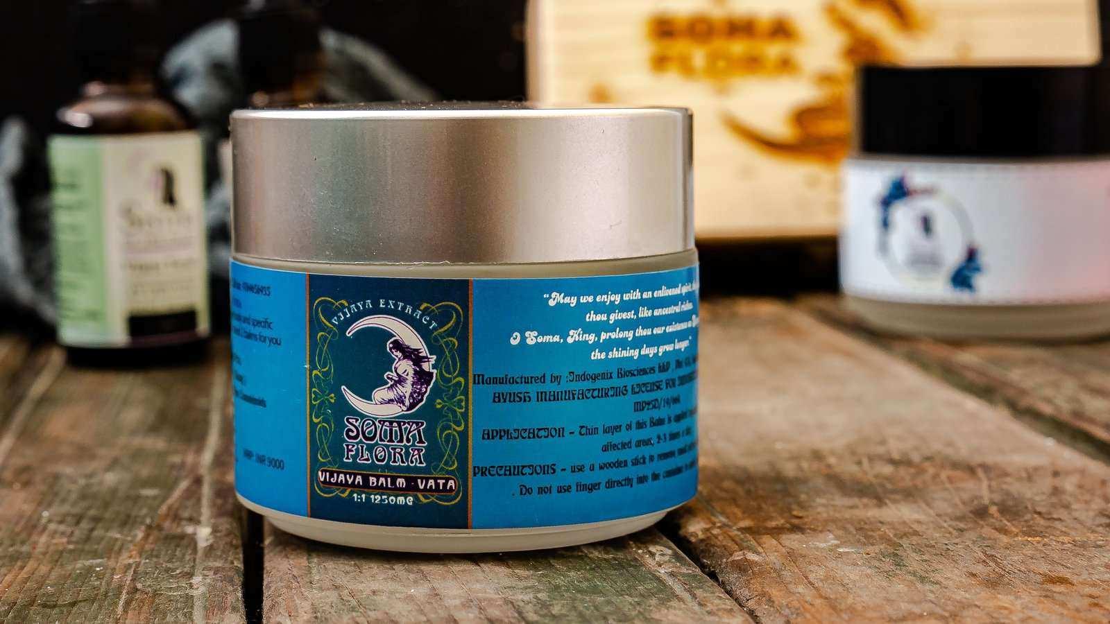 Soma Flora Vijaya- CBD oil balm Vata 1250mg - CBD Store India