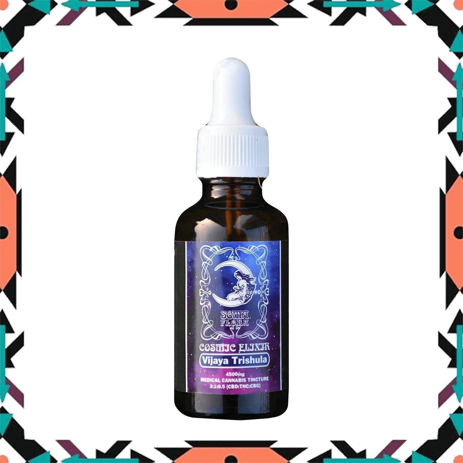 Soma Flora Vijaya Cosmic Elixir CBD: THC: CBG oil tincture 4500mg.