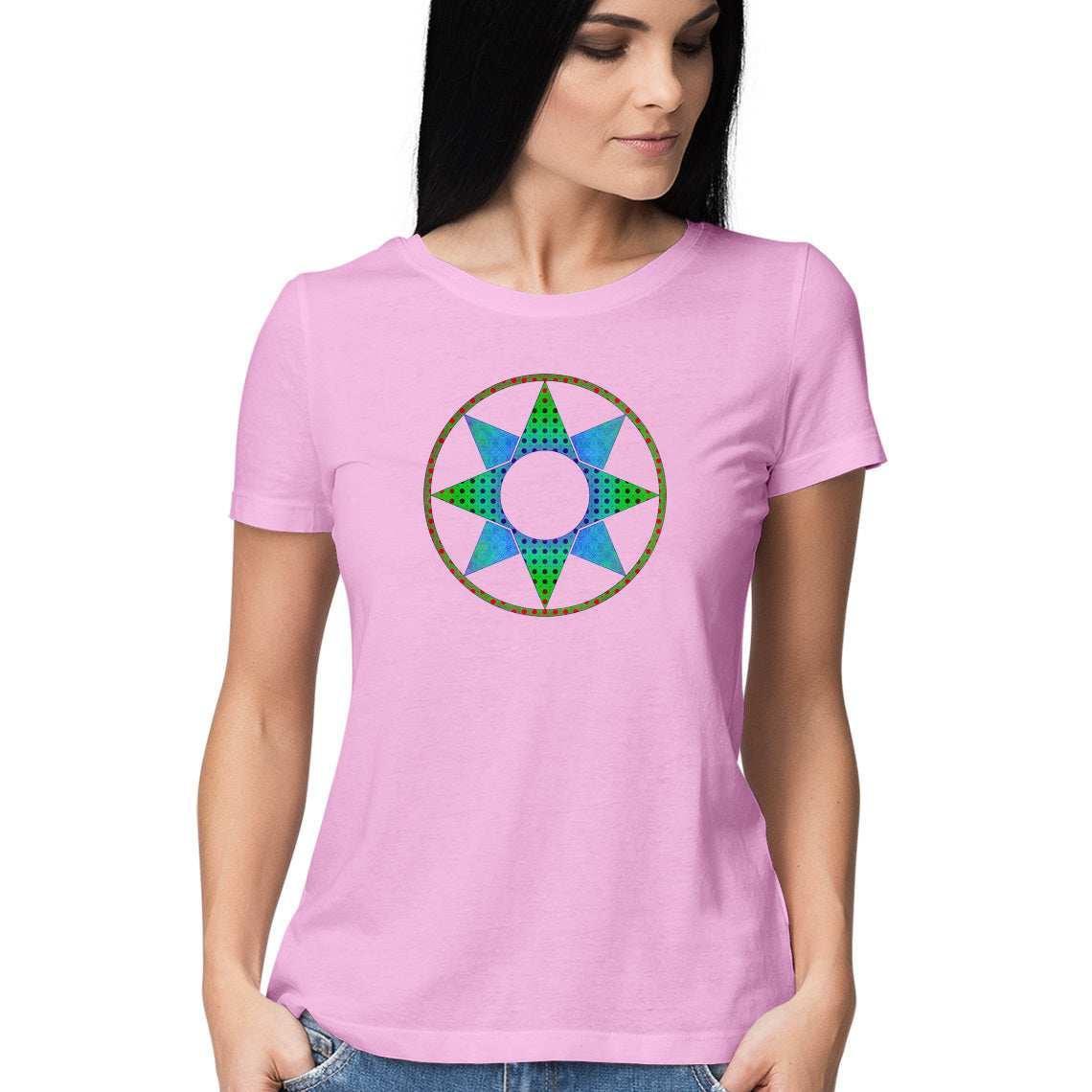 Star of Ishtar Dual Print Women's T-Shirt.