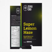 Super Lemon Haze Broad Spectrum CBD Gummies (4 Pcs) - CBD Store India