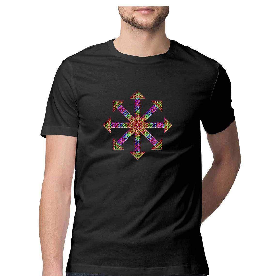 Symbol of Chaos Men's Graphic T-Shirt.