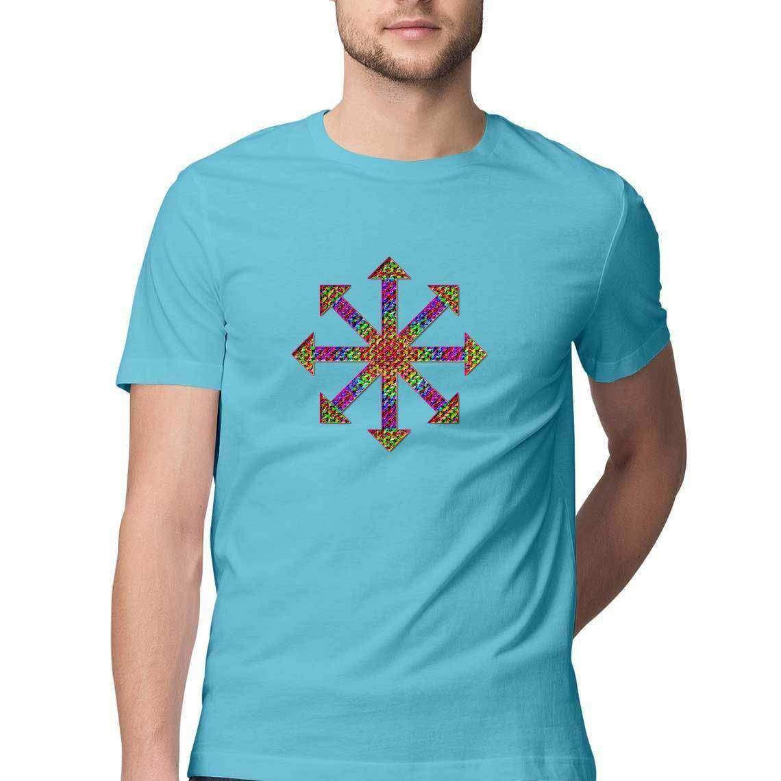 Symbol of Chaos Men's Graphic T-Shirt.