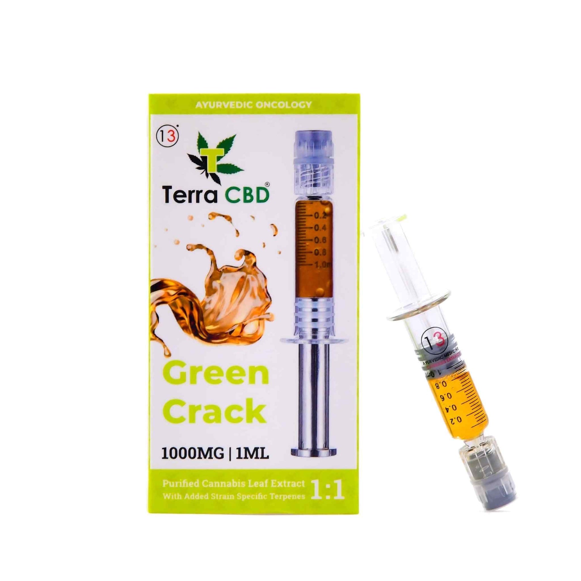 Terra CBD – Strain Specific Cannabis Extract – Green Crack - CBD Store India