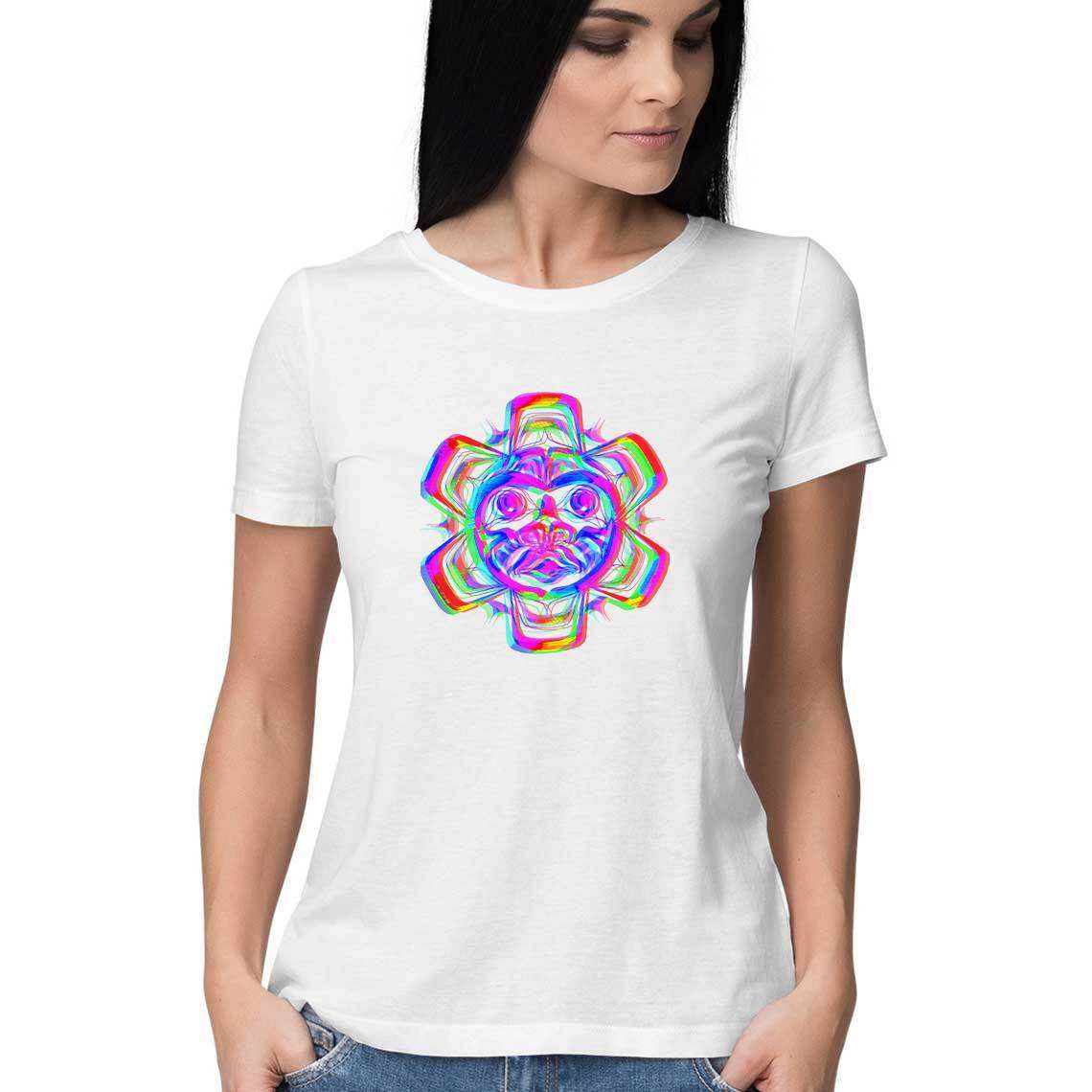 The Aztec Sun God Women's T-Shirt - CBD Store India