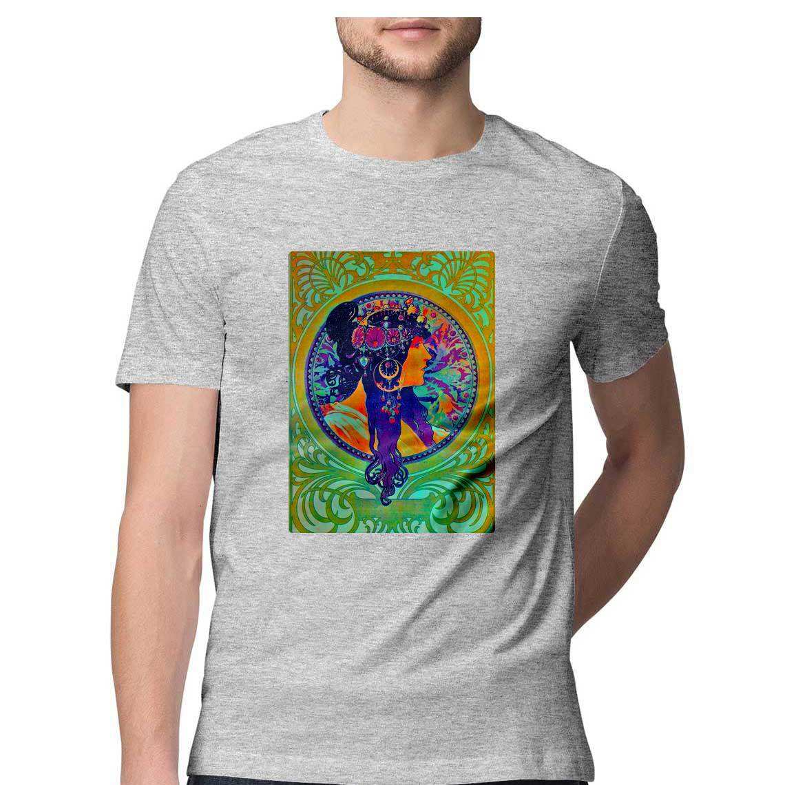 The Best Cotton T-Shirts - Alphonse Mucha Donna Orechini Men's T-Shirt - CBD Store India