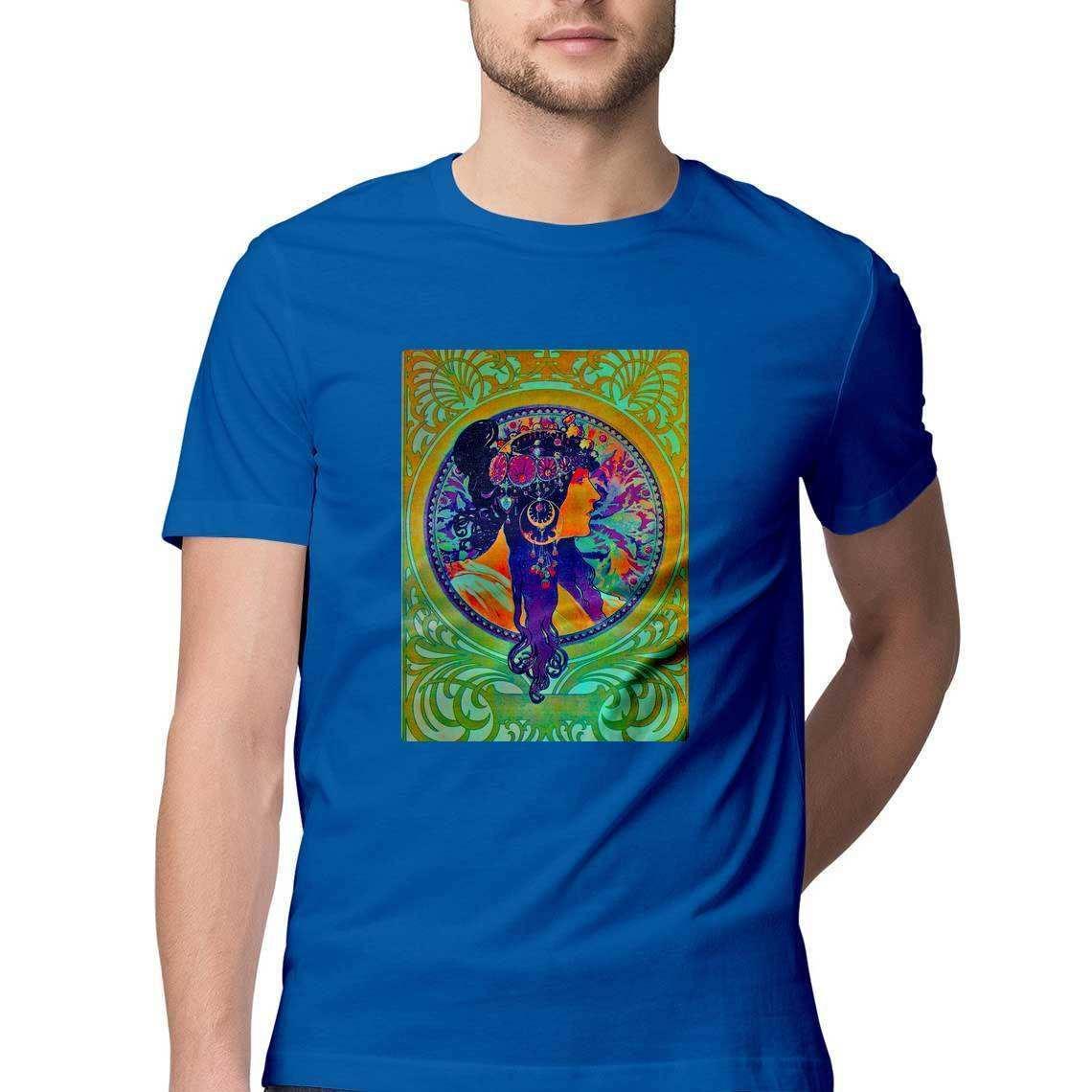 The Best Cotton T-Shirts  - Alphonse Mucha Donna Orechini Men's T-Shirt.