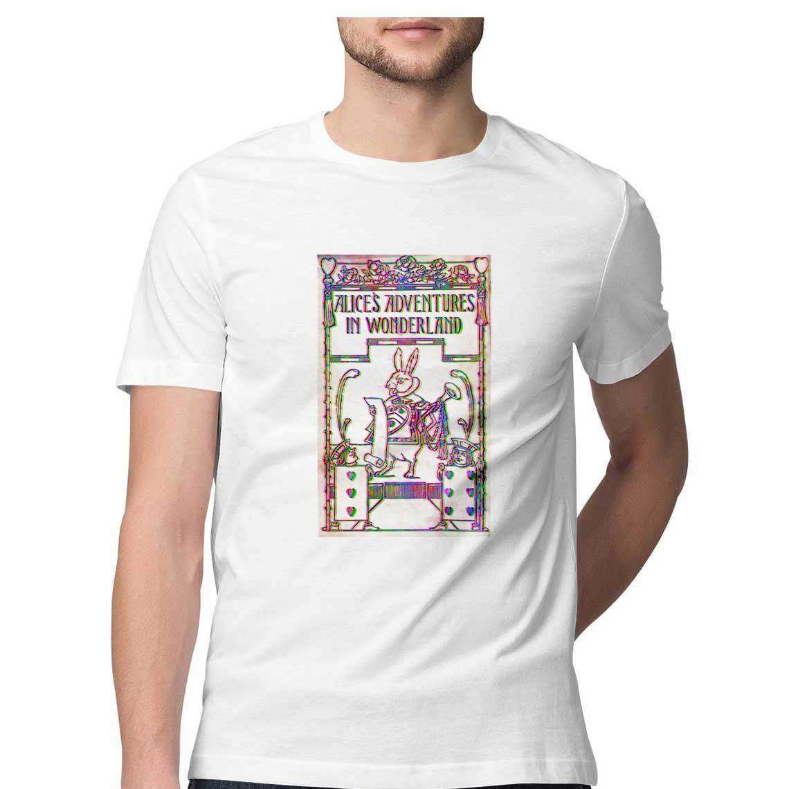 alice in wonderland t shirt mens