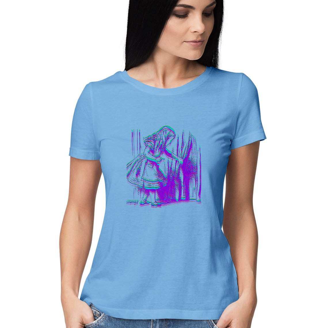 The Best T-Shirts - Alice's Day of Wander Women's T-Shirt - CBD Store India