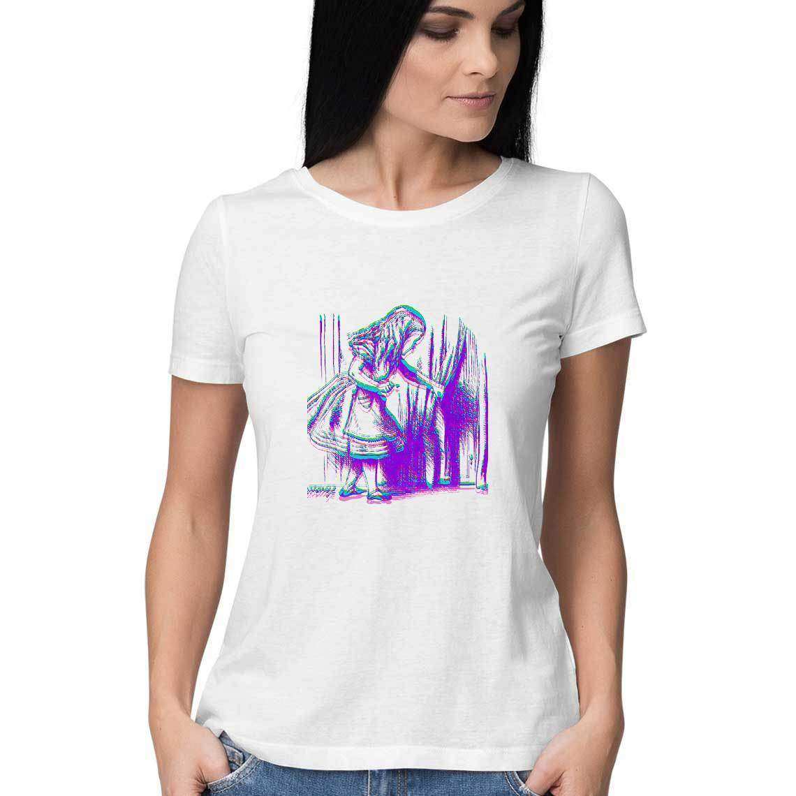 The Best T-Shirts - Alice's Day of Wander Women's T-Shirt - CBD Store India