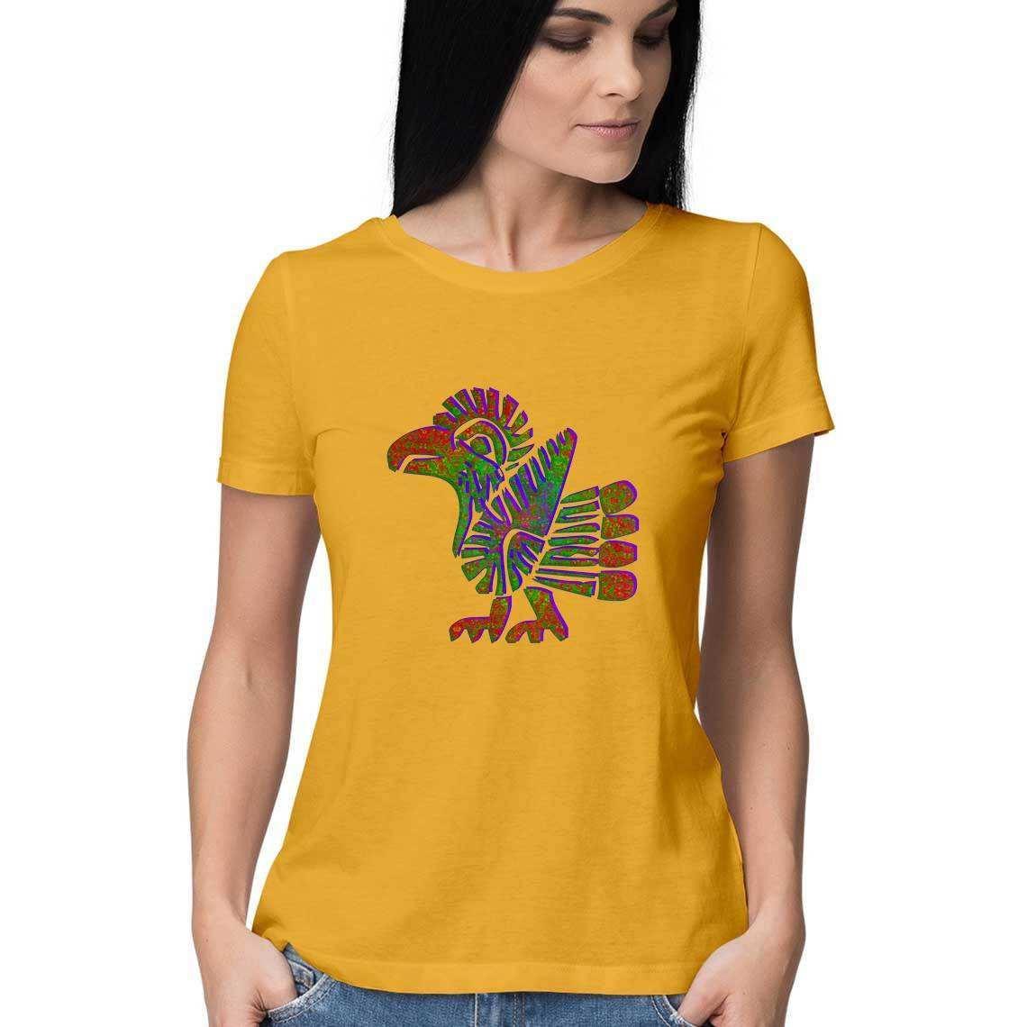 The bird whose song woke up Machu Picchu Women's T-Shirt.