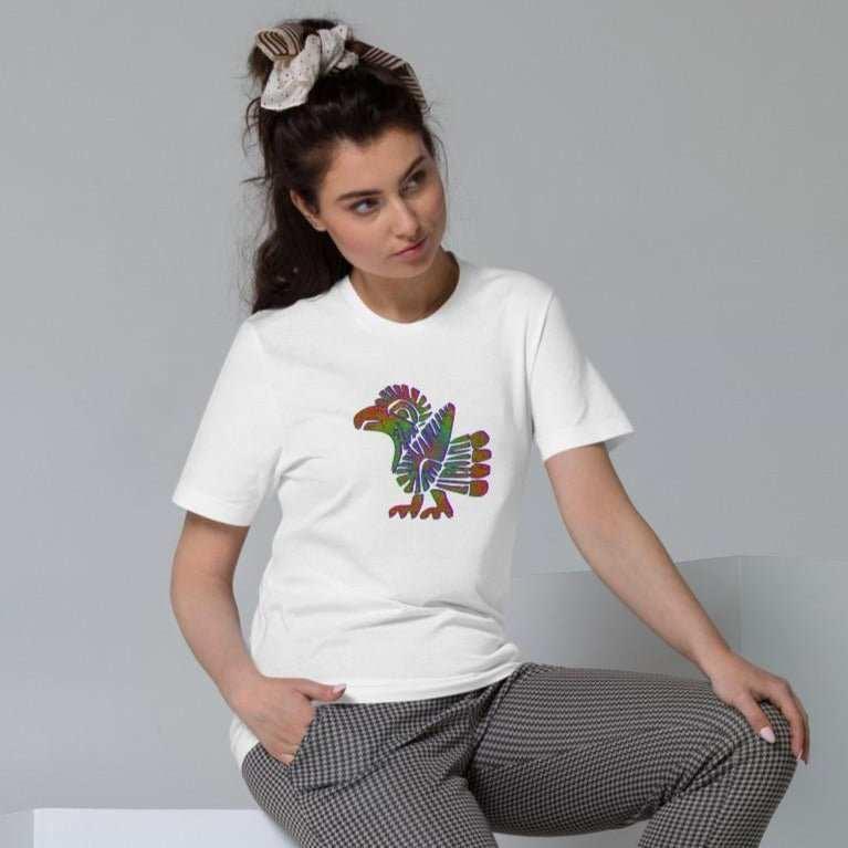 The bird whose song woke up Machu Picchu Women's T-Shirt.