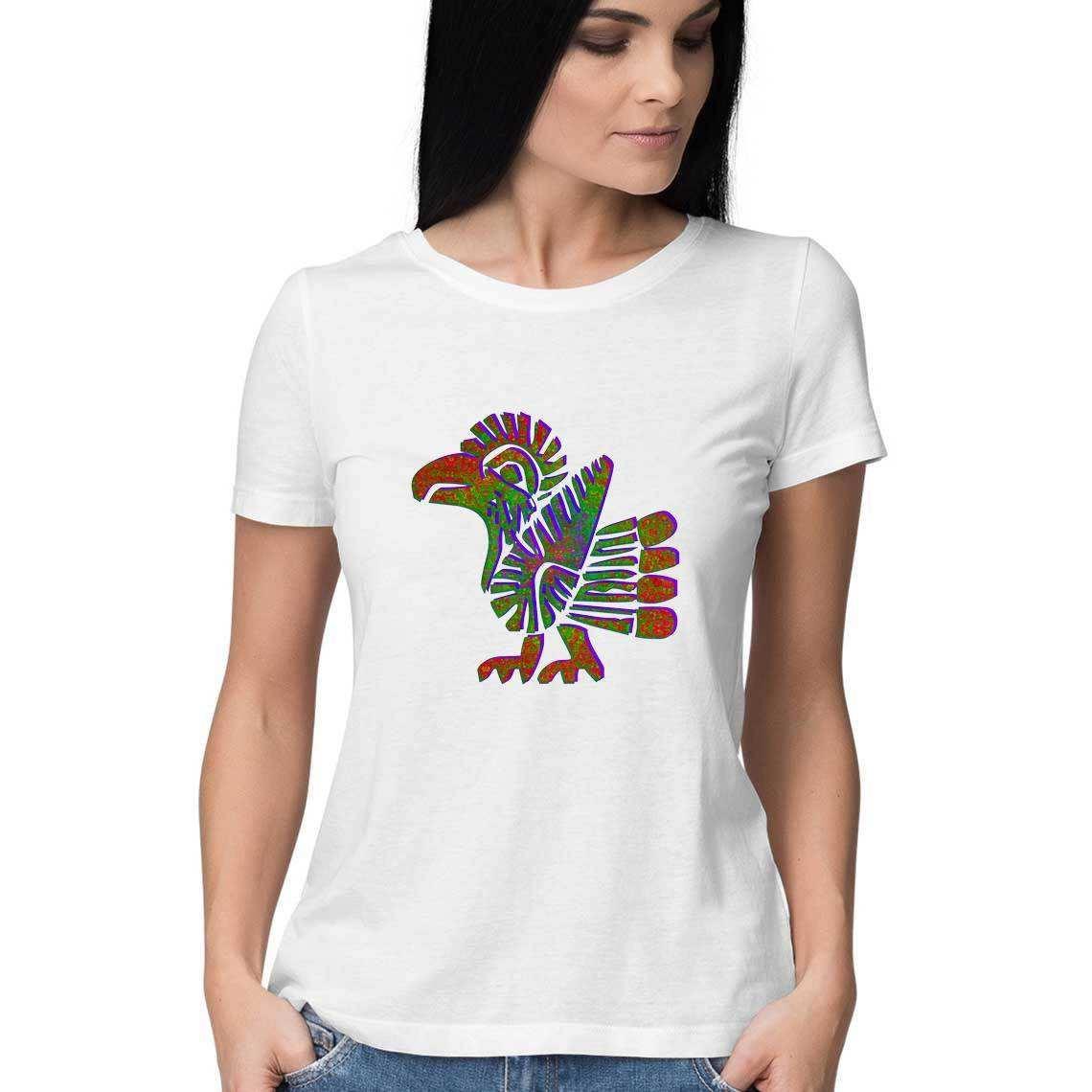 The bird whose song woke up Machu Picchu Women's T-Shirt.
