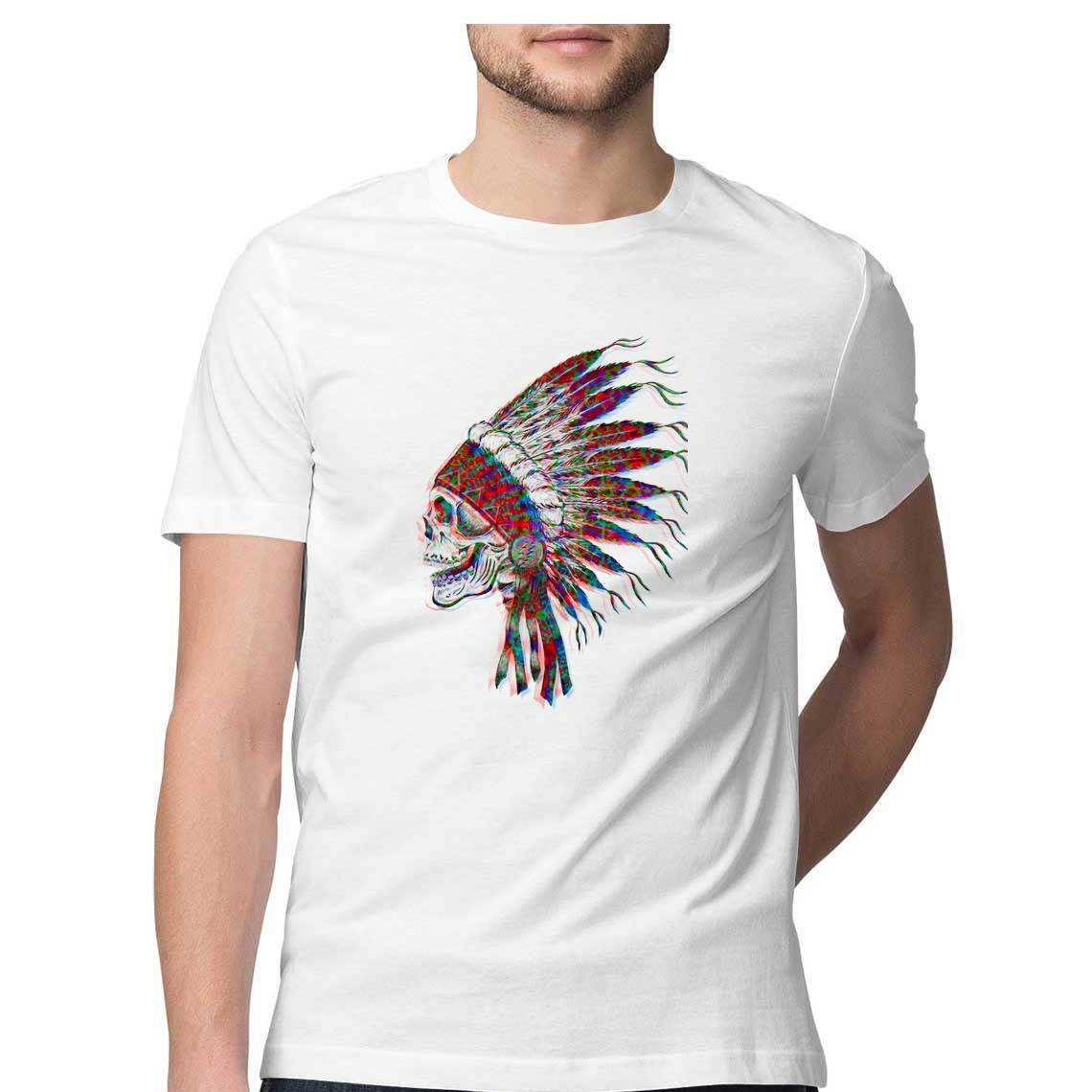 The Cherokee Chief rising from the grave Men's T-ShirtClothing