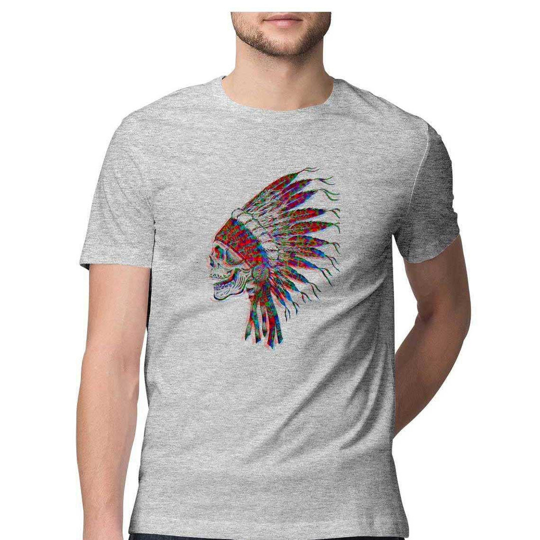 The Cherokee Chief rising from the grave Men's T-ShirtClothing