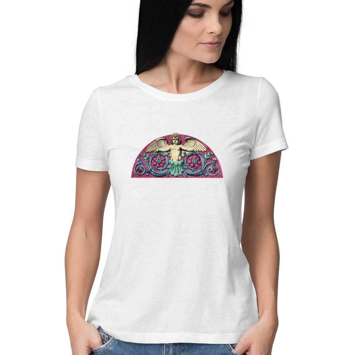 The Cherub of Eden Women's Graphic T-Shirt.
