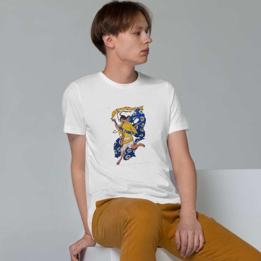 The Dancer who found Dreamland Men's Graphic T-ShirtClothingMen's Graphic T-Shirt Cotton | Soma Flora's Soft Design