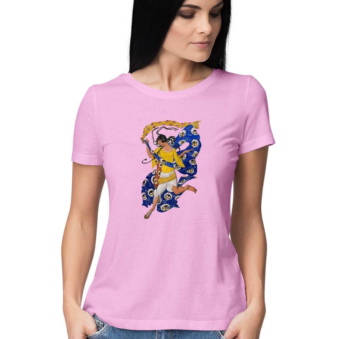 The Dancer who jumped into Dreamland Women's Graphic T-Shirt.